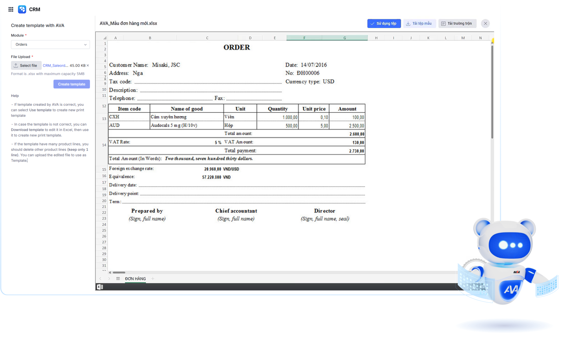 AI Print Template Generation