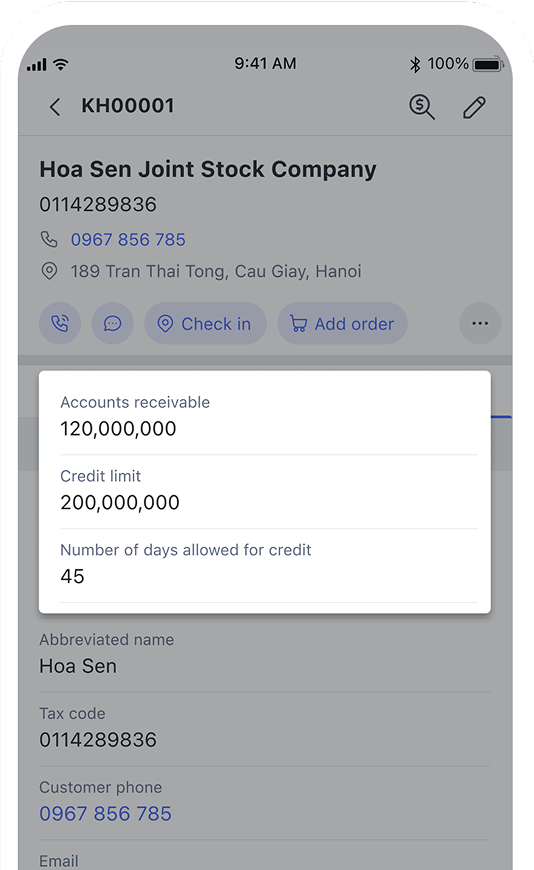 Create Orders & Quotes - Screen 3