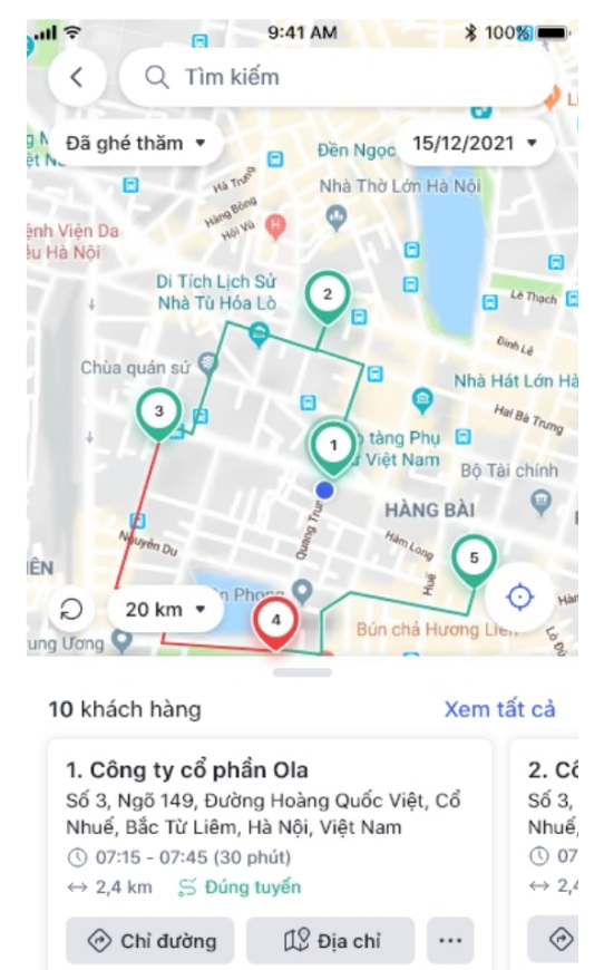 Quản lý data & sales dị tuyến - Screen 2