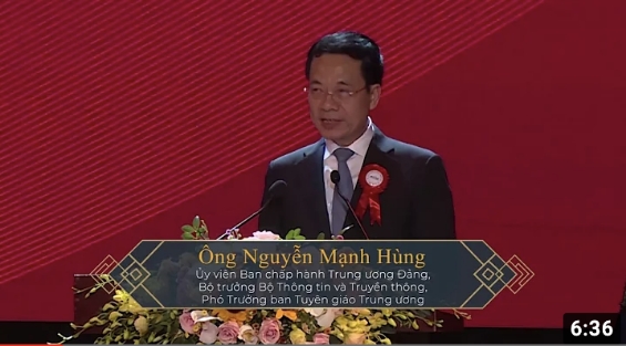 [LỄ KỶ NIỆM 25 NĂM THÀNH LẬP MISA] Toàn văn bài phát biểu của Bộ trưởng Bộ TT&TT Nguyễn Mạnh Hùng