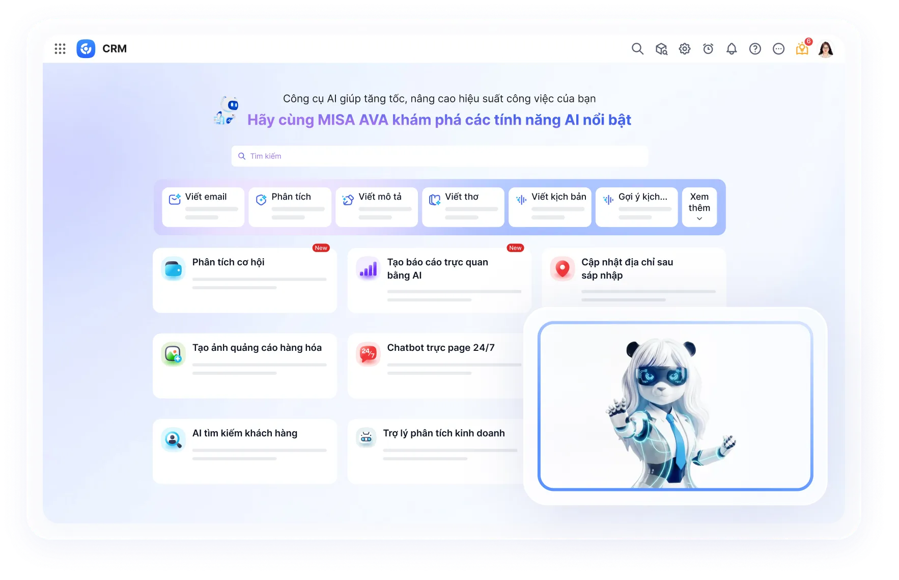 Minh hoạ AI Agent hỗ trợ vận hành trên MISA AMIS