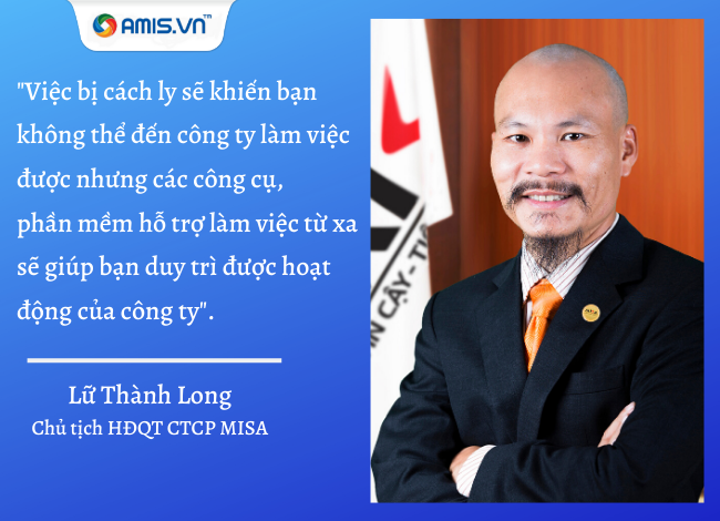 Ông Lữ Thành Long - Chủ tịch HĐQT Công ty cổ phần MISA chia sẻ