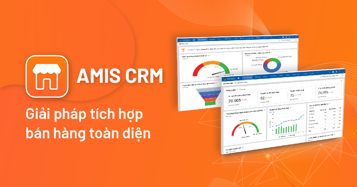 Phần mềm quản lý kinh doanh - AMIS Bán hàng