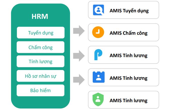 phân hệ quản lý nhân sự trên nền tảng MISA AMIS platform 