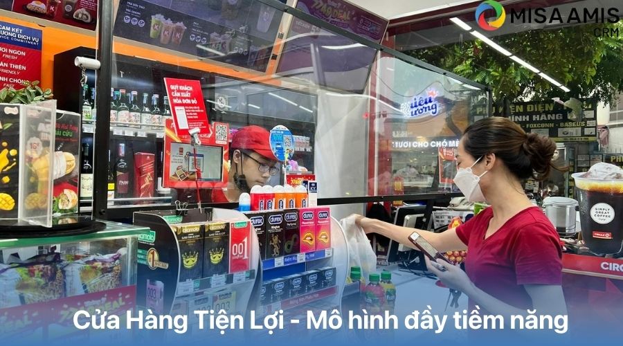 mô hình cửa hàng tiện lợi