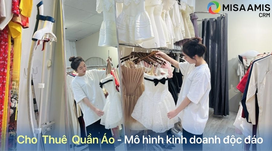 mô hình kinh doanh cho thuê quần áo