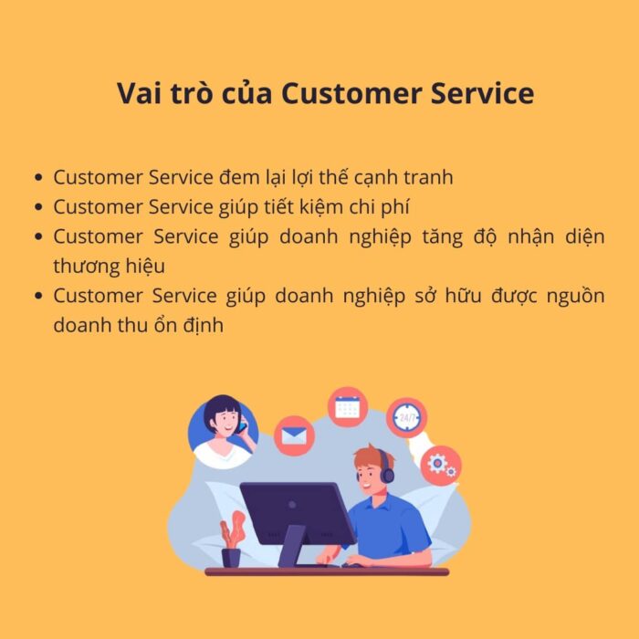 Vai trò của Customer Service