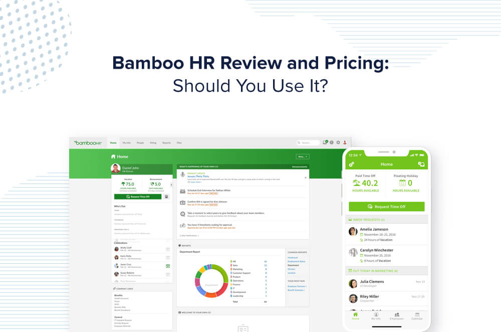 ứng dụng quản trị nhân sự hrm BambooHR thuộc top hrm uy tín nhất 