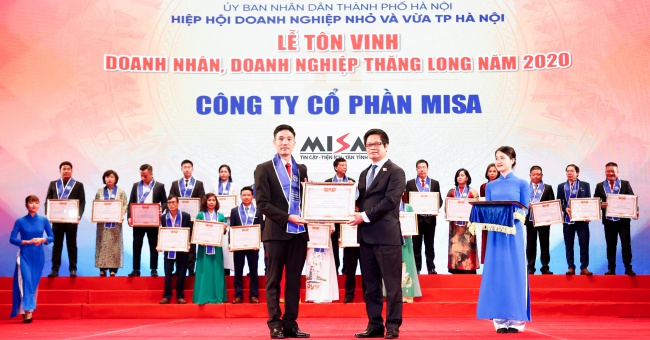 Công ty CP MISA vinh dự nhận bằng khen Doanh nghiệp có thành tích xuất sắc của Thủ Đô