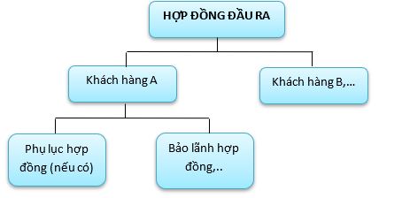 Hình 6: Minh họa về lưu chứng từ liên quan đến hợp đồng