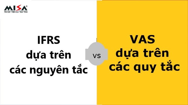 Hình 2: Khác biệt lớn nhất: IFRS dựa trên các nguyên tắc, VAS dựa trên các quy tắc 
