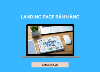 landing page bán hàng