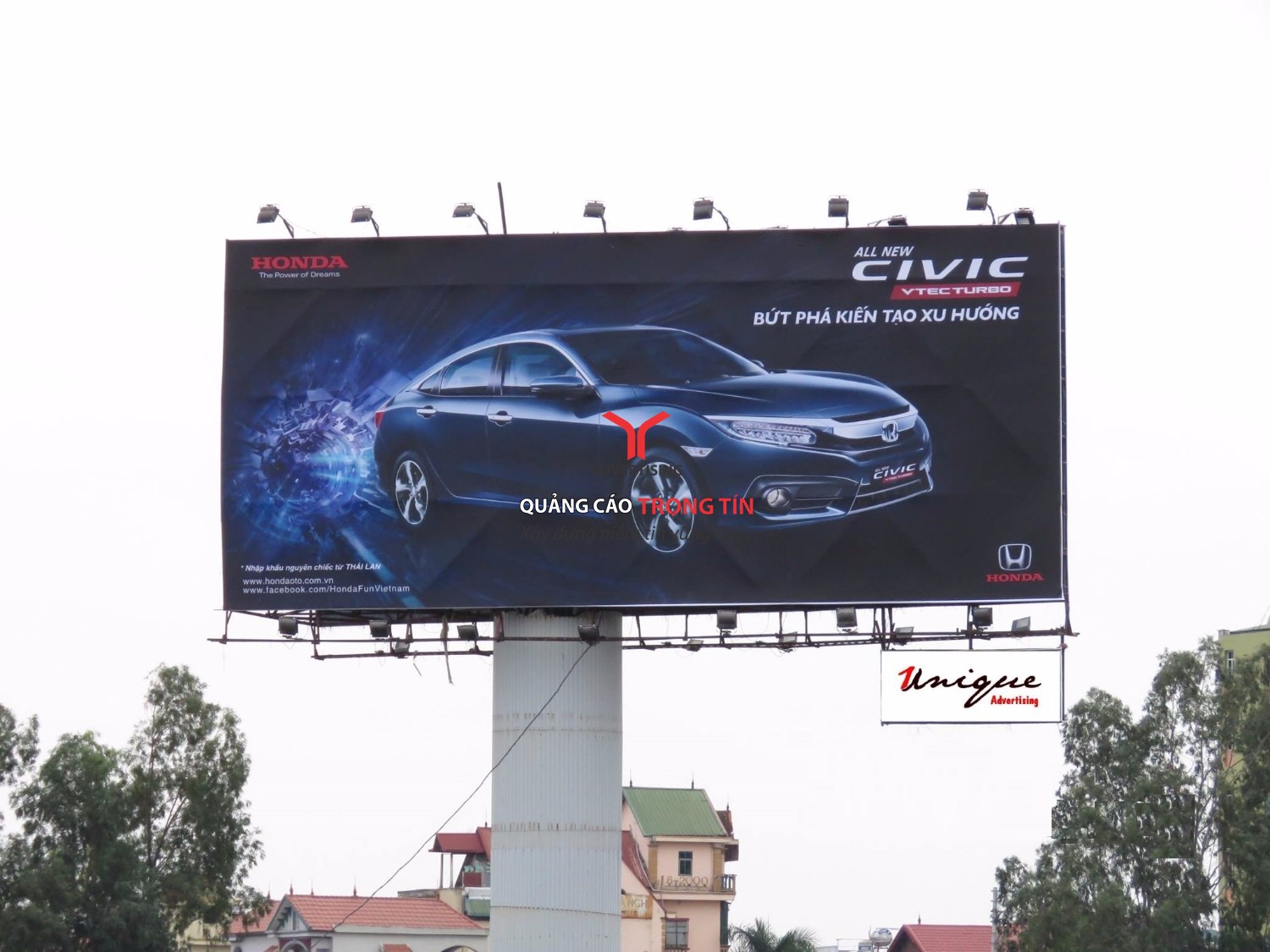 quảng cáo ngoài trời của Honda