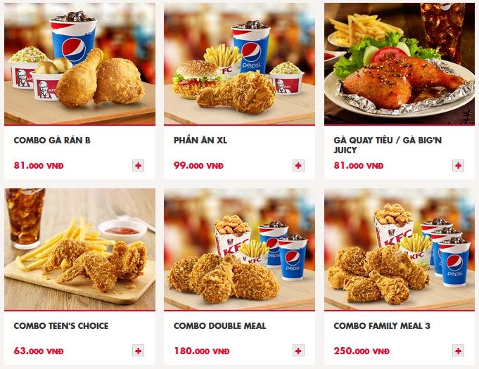 chiến lược Marketing của KFC