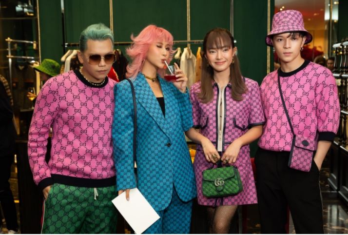 showbiz icons Việt với Gucci