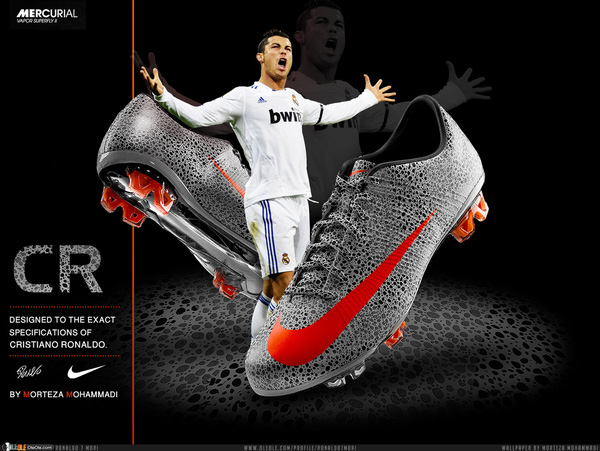  Cristiano Ronaldo - đại sứ thương hiệu của Nike cho dòng Mercurial