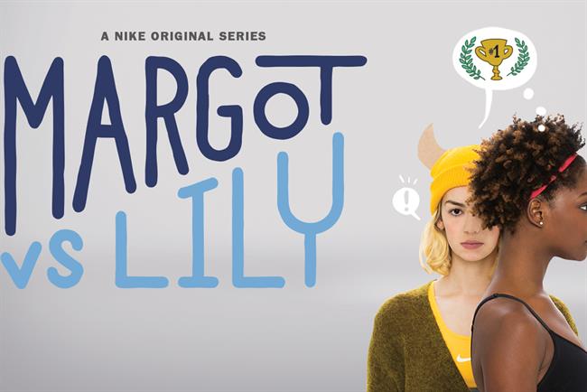 Kênh youtube của Nike rất nổi tiếng với series “Margot vs Lily”.