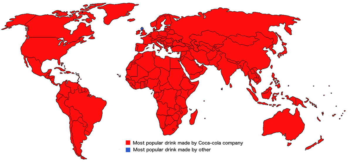 Sự phổ biến của coca cola