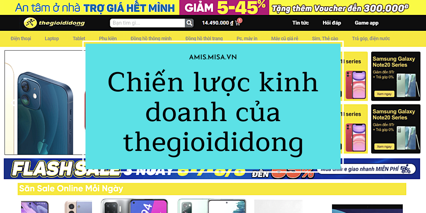 Chiến lược kinh doanh của thegioididong - Bí quyết chiễm lĩnh thị trường bán lẻ tại Việt Nam