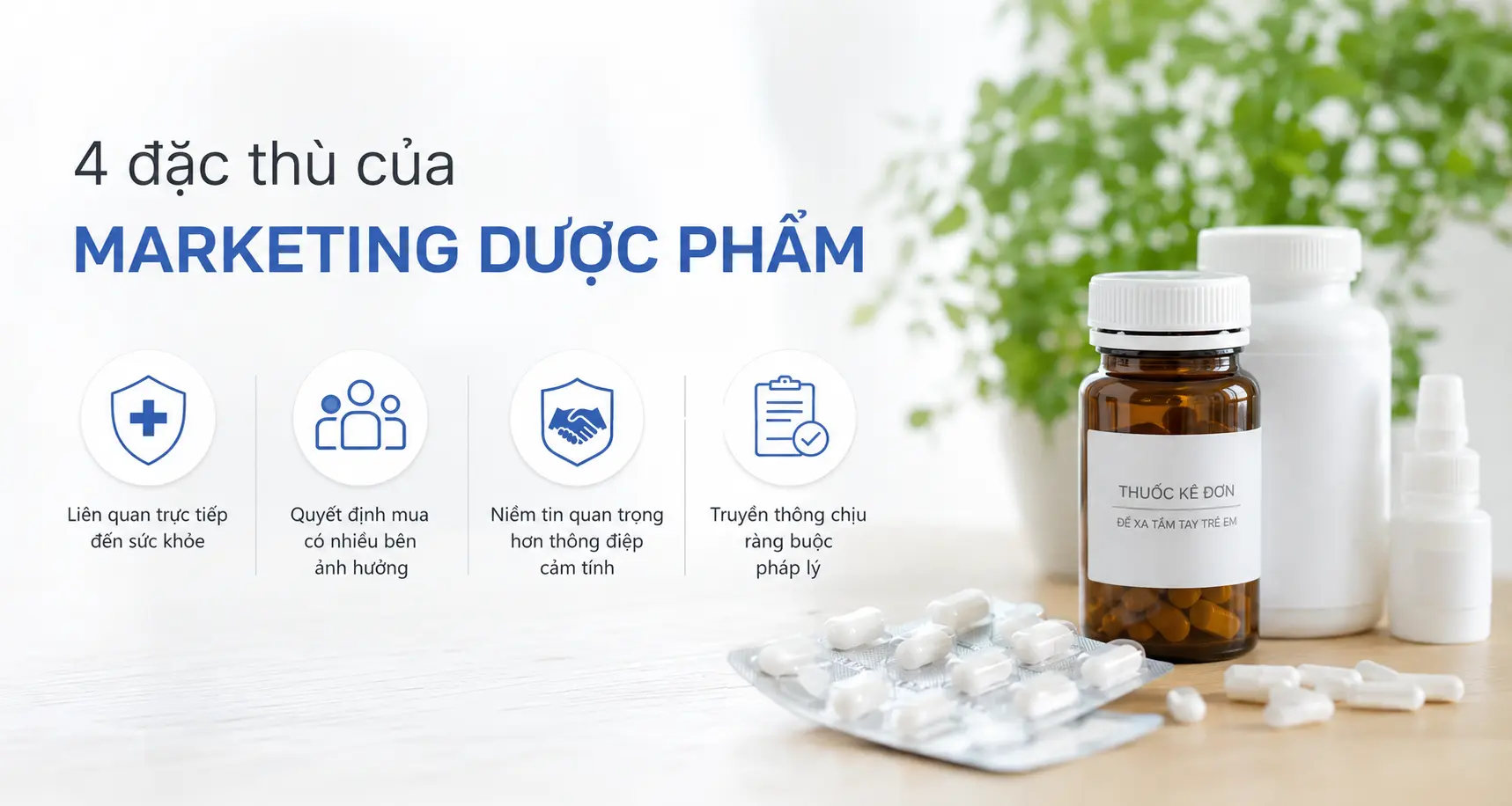 Đặc thù của marketing dược phẩm