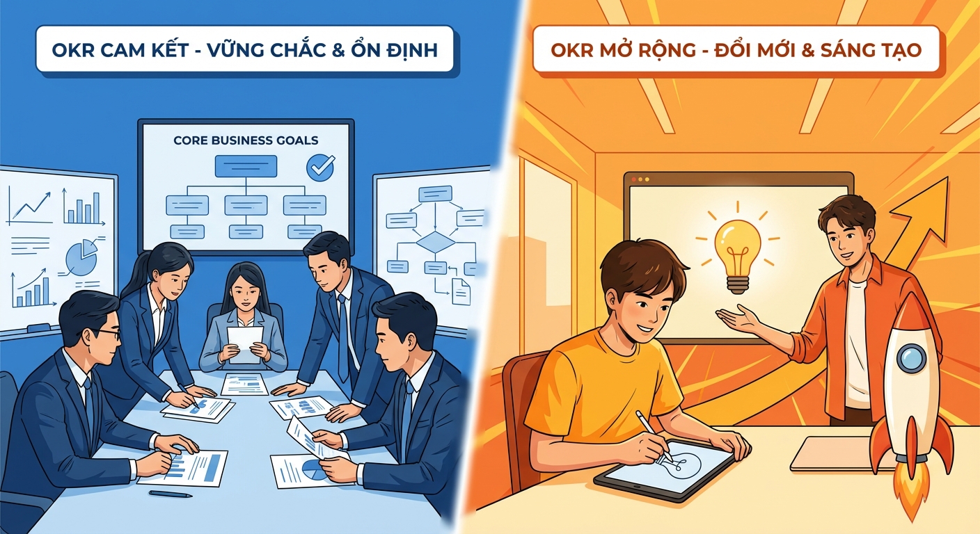 mô hình quản trị mục tiêu okr