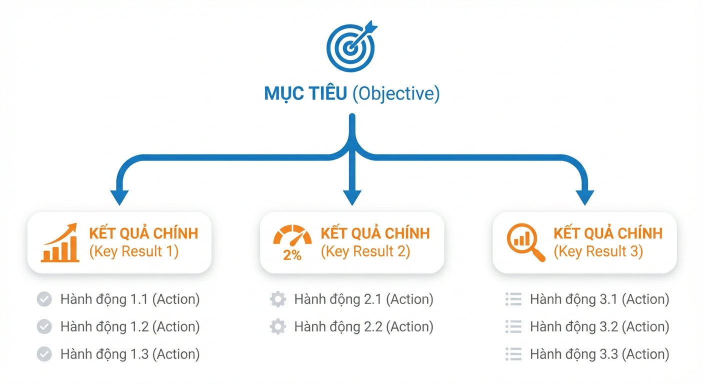 mô hình quản trị mục tiêu okr