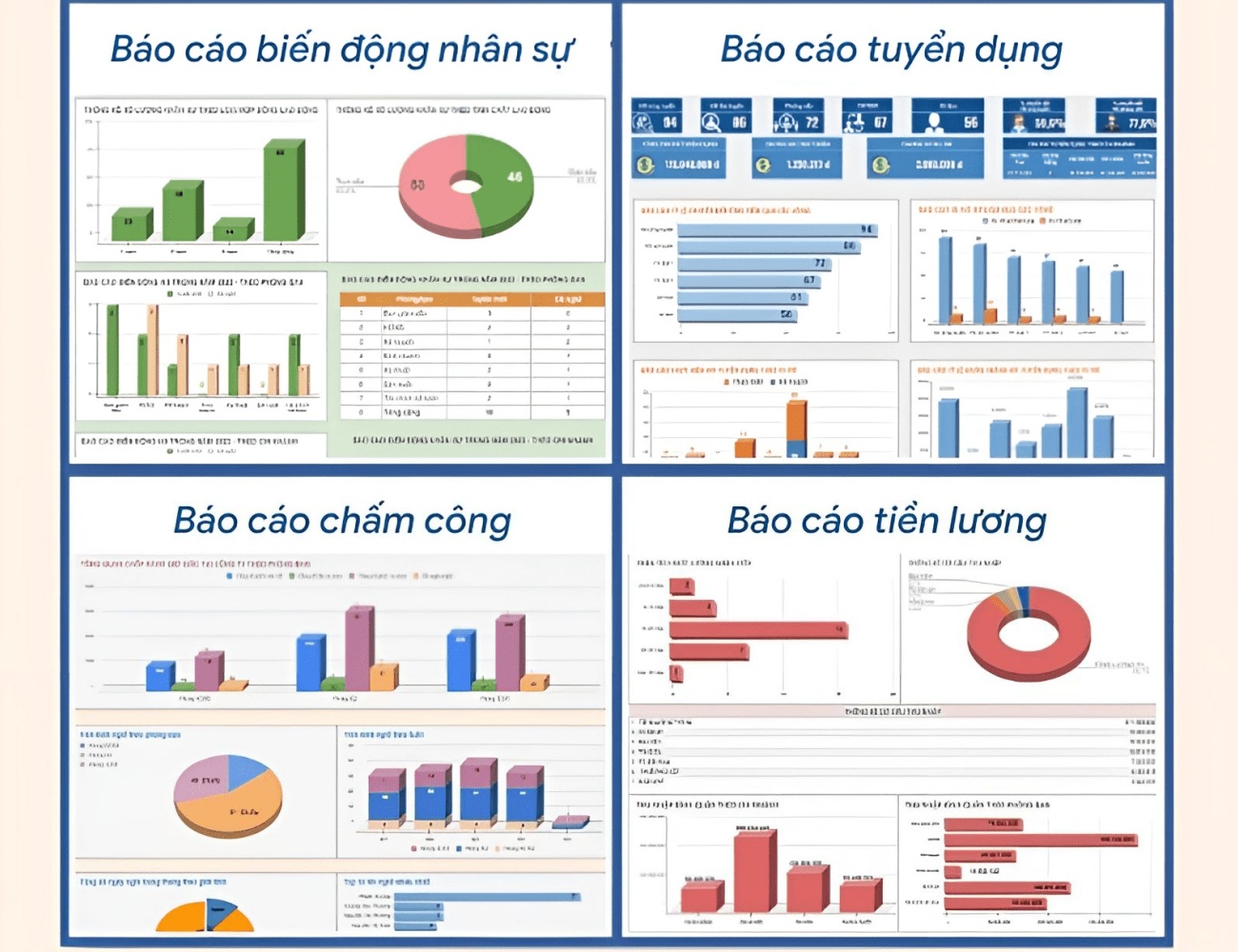 báo cáo nhân sự