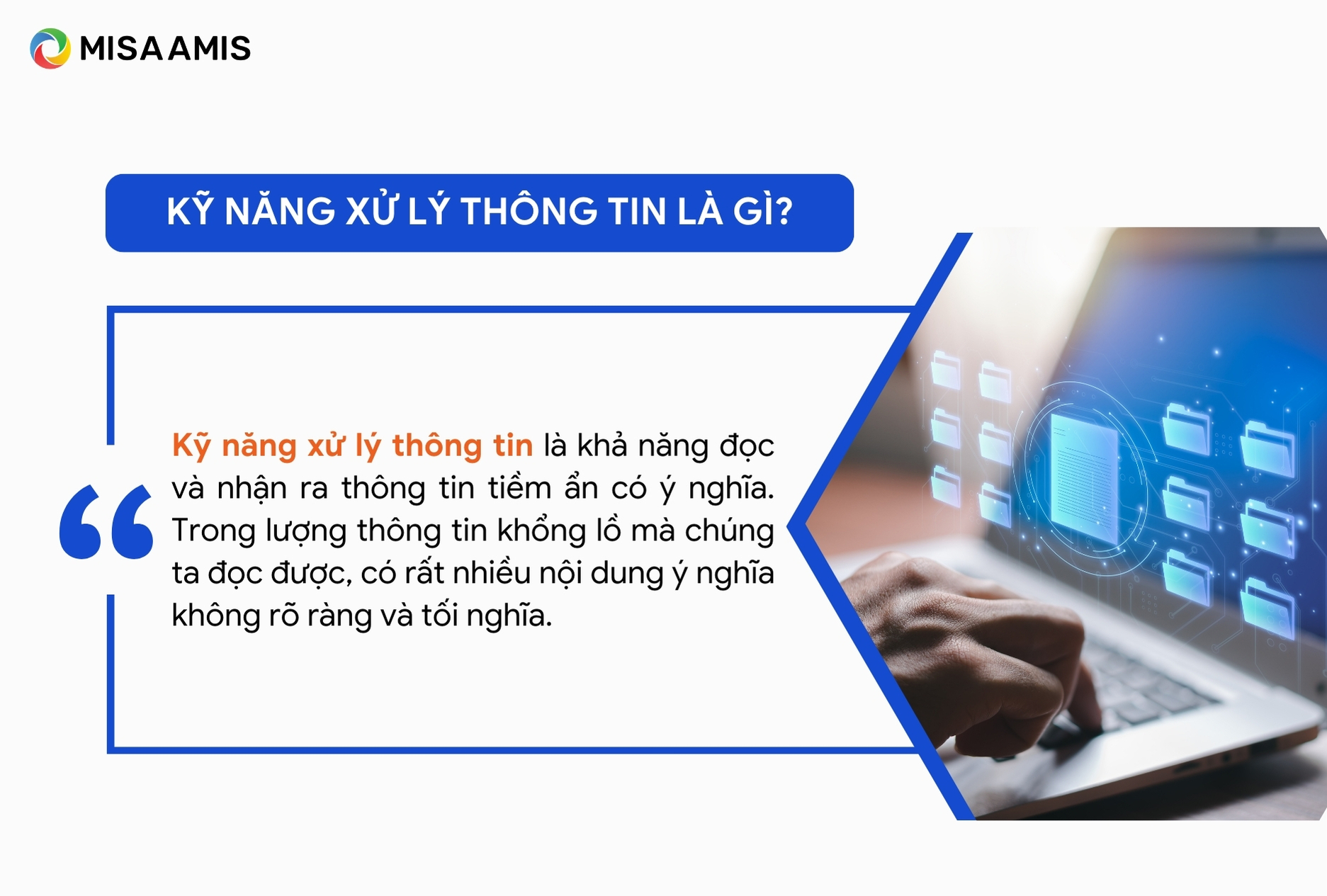 Kỹ năng xử lý thông tin là gì?