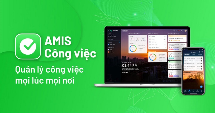 Phần mềm tăng năng suất công việc AMIS Công việc