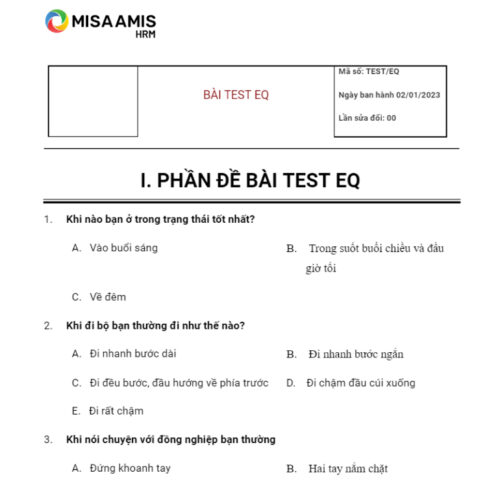 7+ Mẫu bài test tuyển dụng mới nhất | X2 chất lượng ứng viên