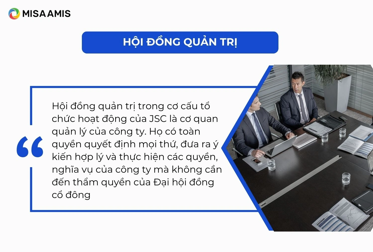 Hội đồng quản trị của 1 công ty cổ phần