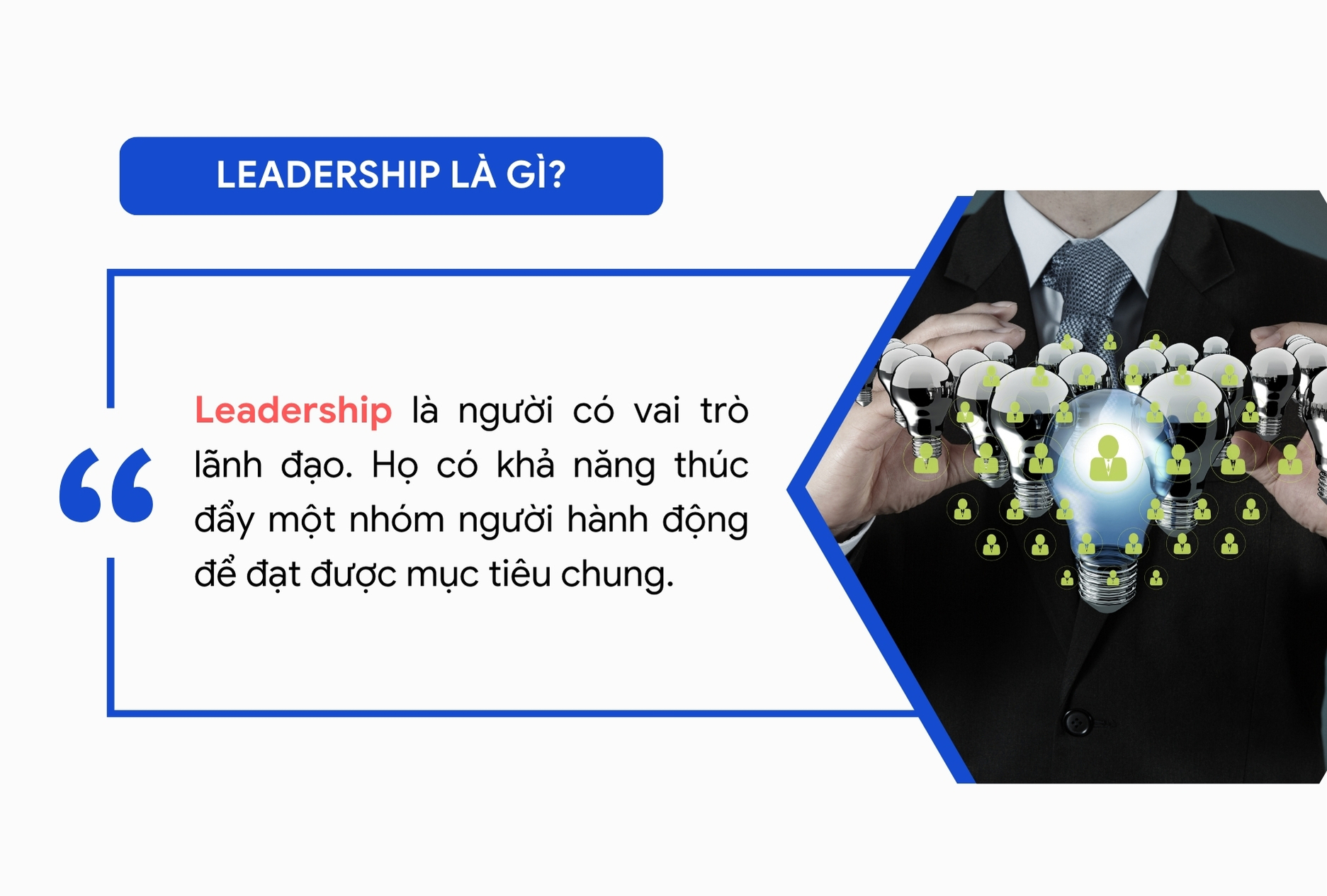 Leadership là gì?