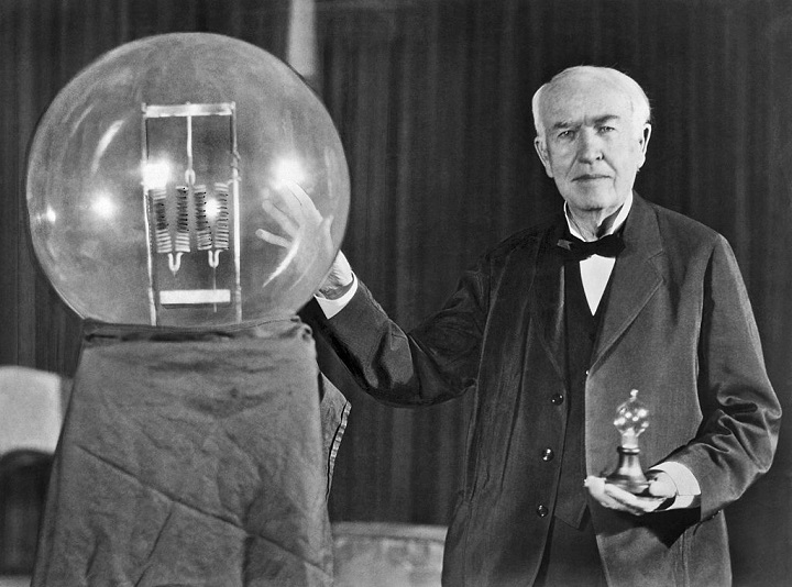 người nổi tiếng từng thất bại nhiều nhất Thomas Edison