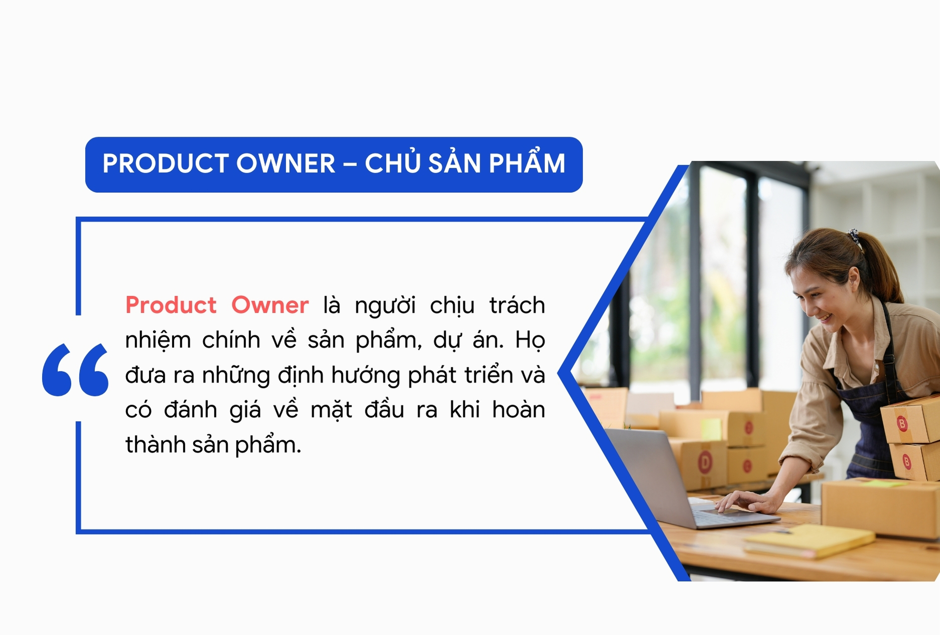 Product Owner – Chủ sản phẩm