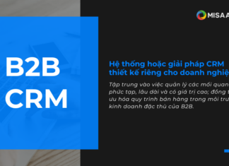 Khái niệm B2B CRM là gì