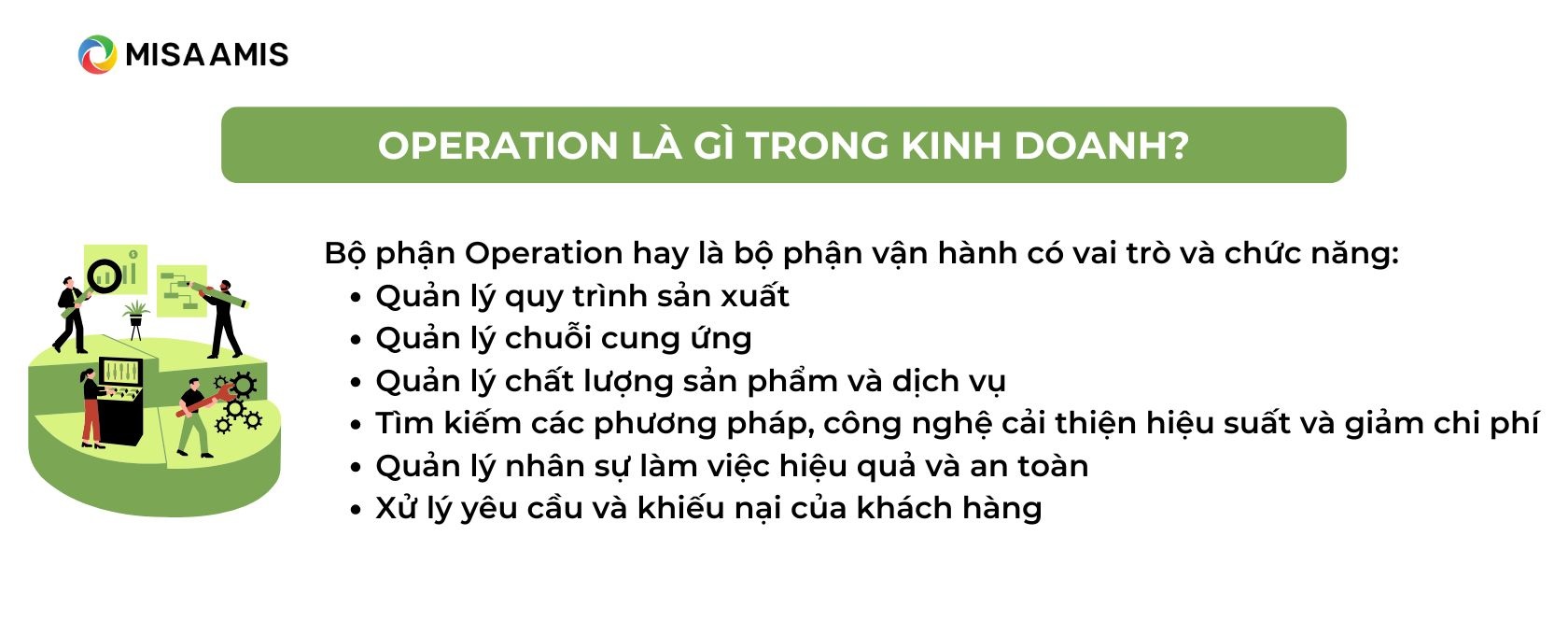 Operation là gì trong kinh doanh