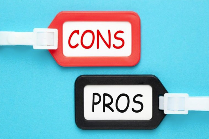 Pros and cons là gì định nghĩa