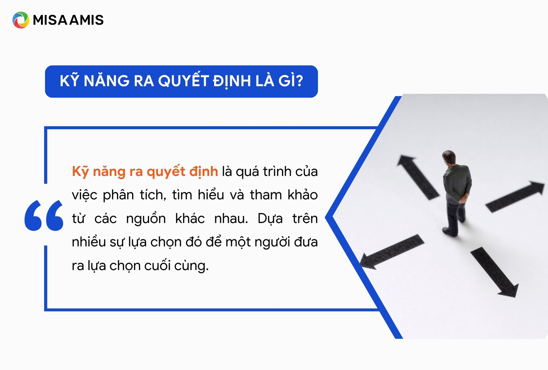 Kỹ năng ra quyết định là gì?