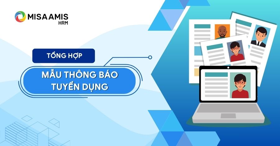 mẫu thông báo tuyển dụng