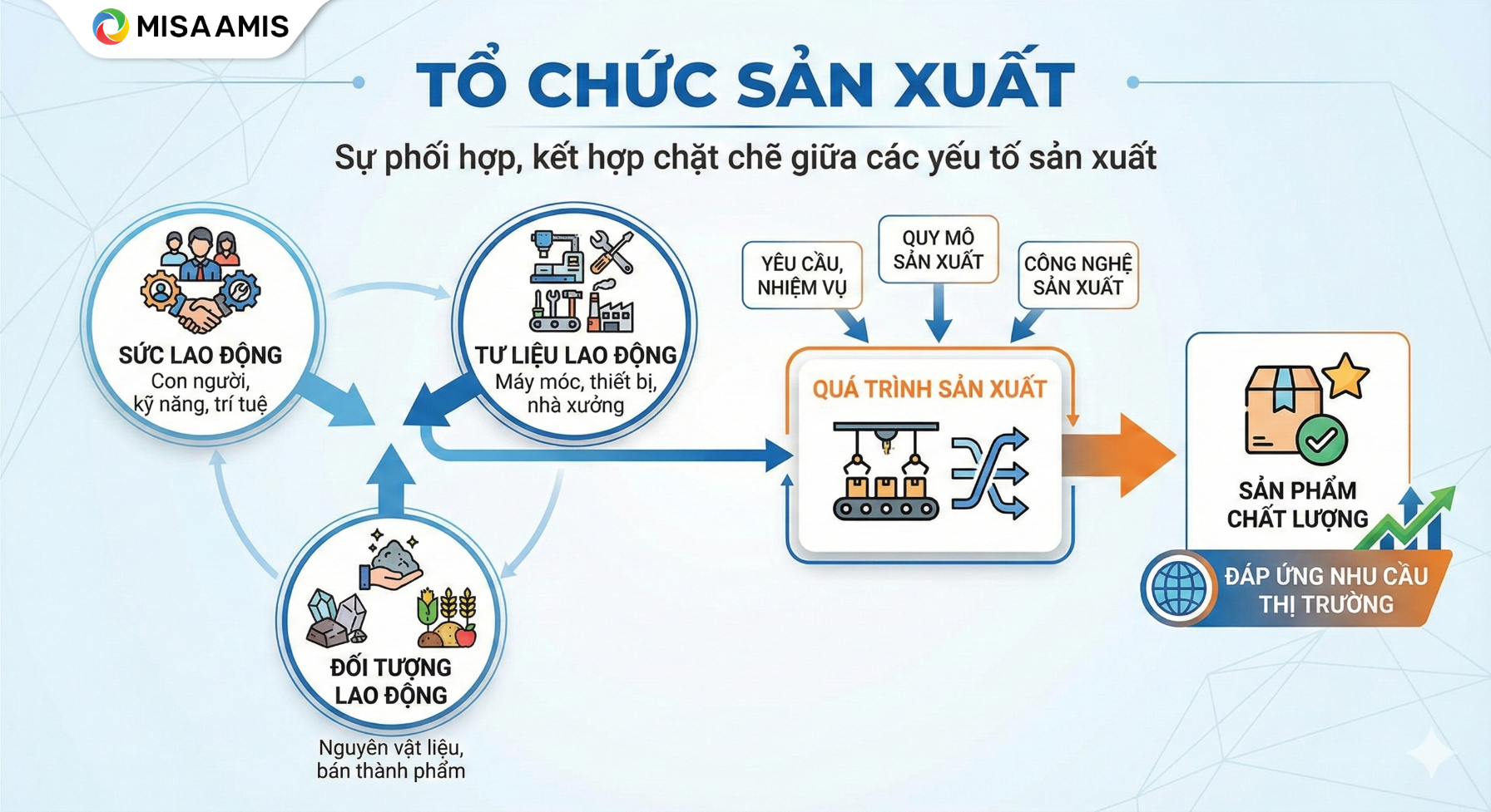 Tổ chức sản xuất là gì?