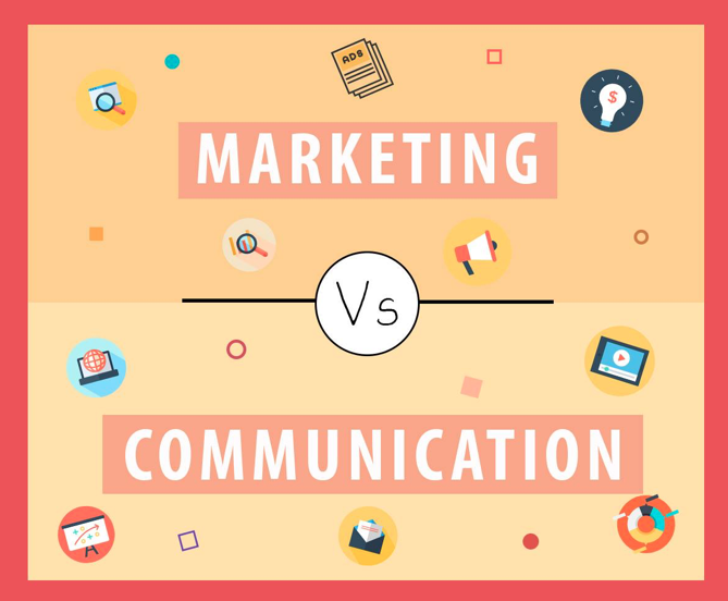 Sự khác nhau giữa truyền thông và Marketing