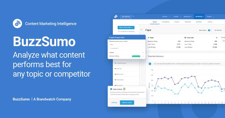 BuzzSumo – Công cụ marketing trực tuyến