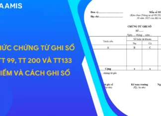 Hình thức chứng từ ghi sổ theo TT 99 và 133, đặc điểm và cách ghi sổ