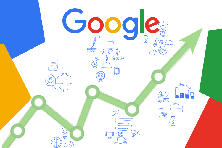 Lượng tìm kiếm trung bình trên Google Search