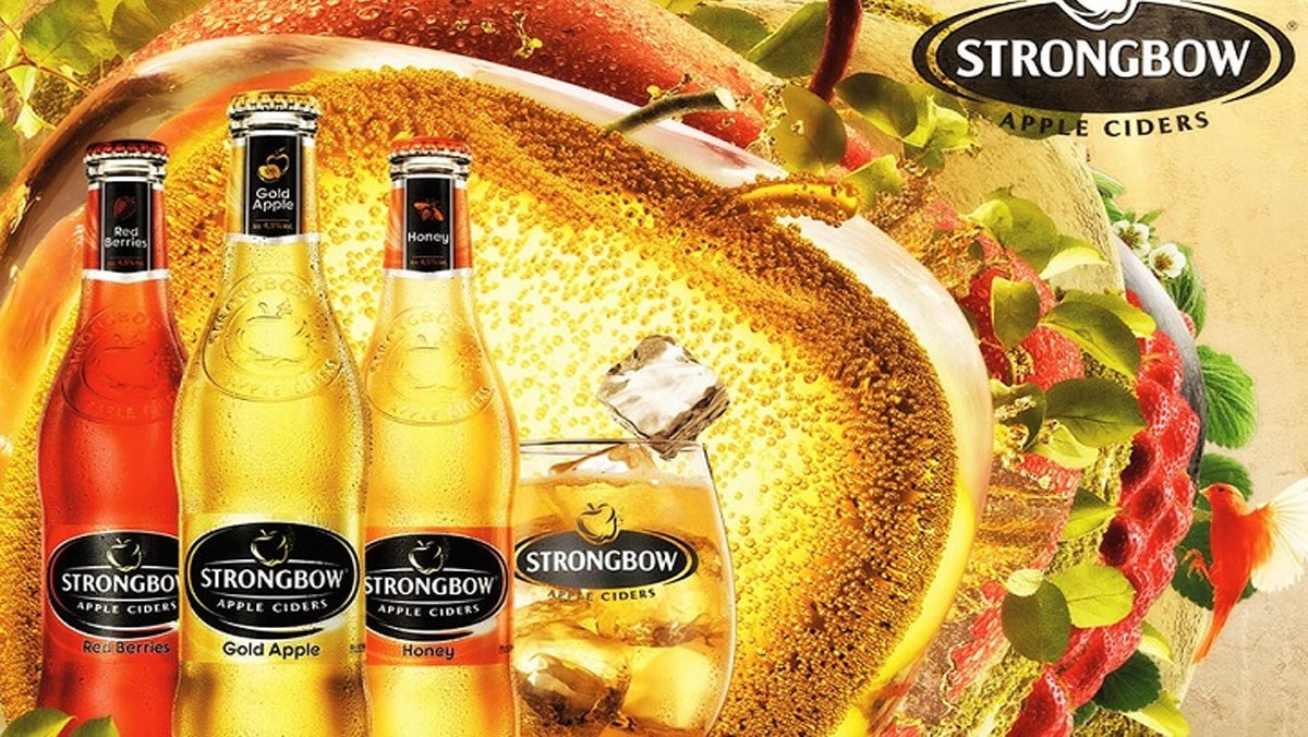 Strongbow - một trong những thương hiệu Cider nổi tiếng trên thế giới