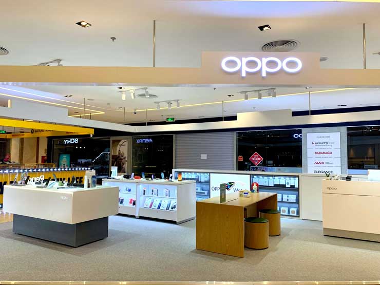 Chiến lược phân phối tại cửa hàng trải nghiệm của Oppo