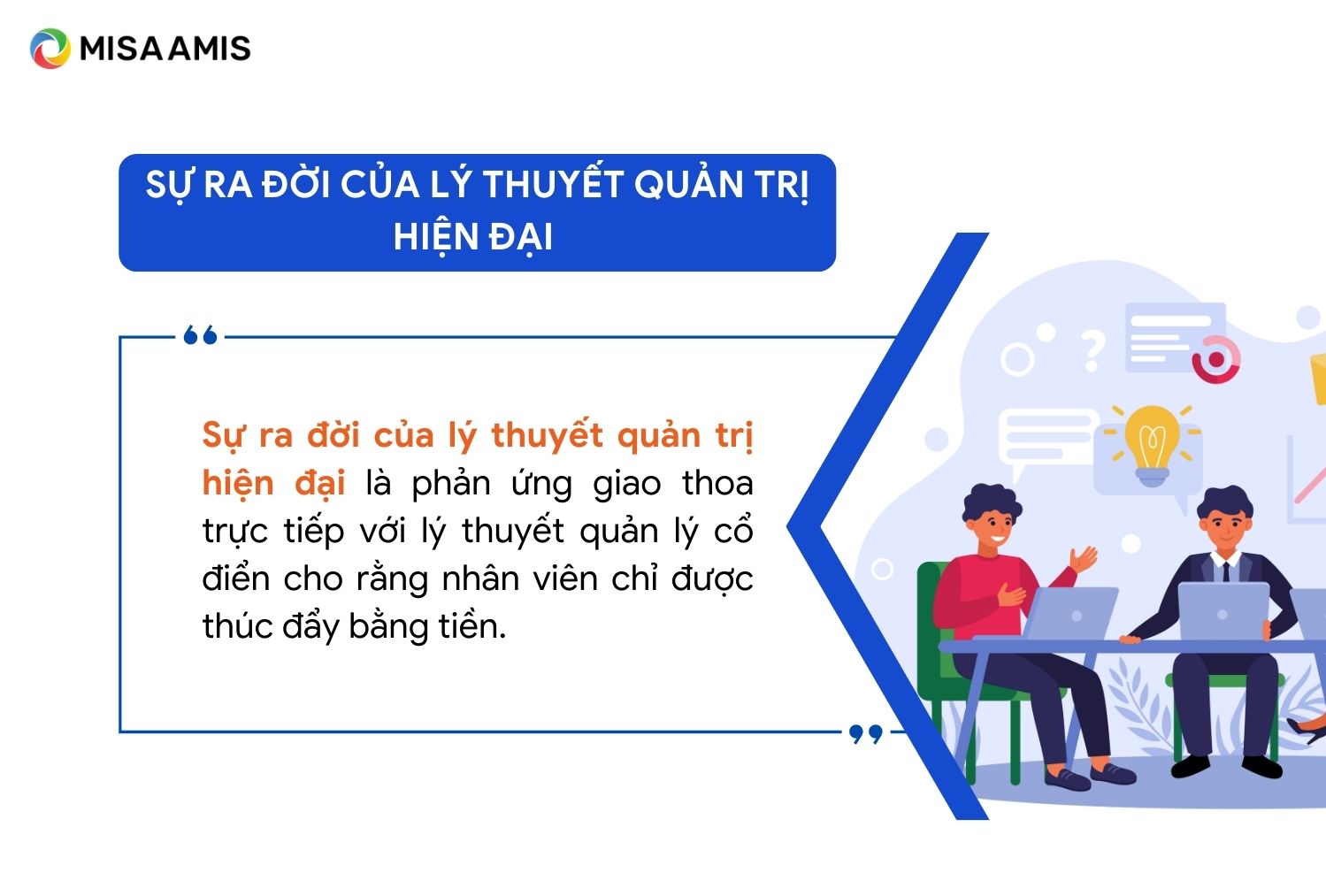 Giới thiệu chung về các thuyết quản trị