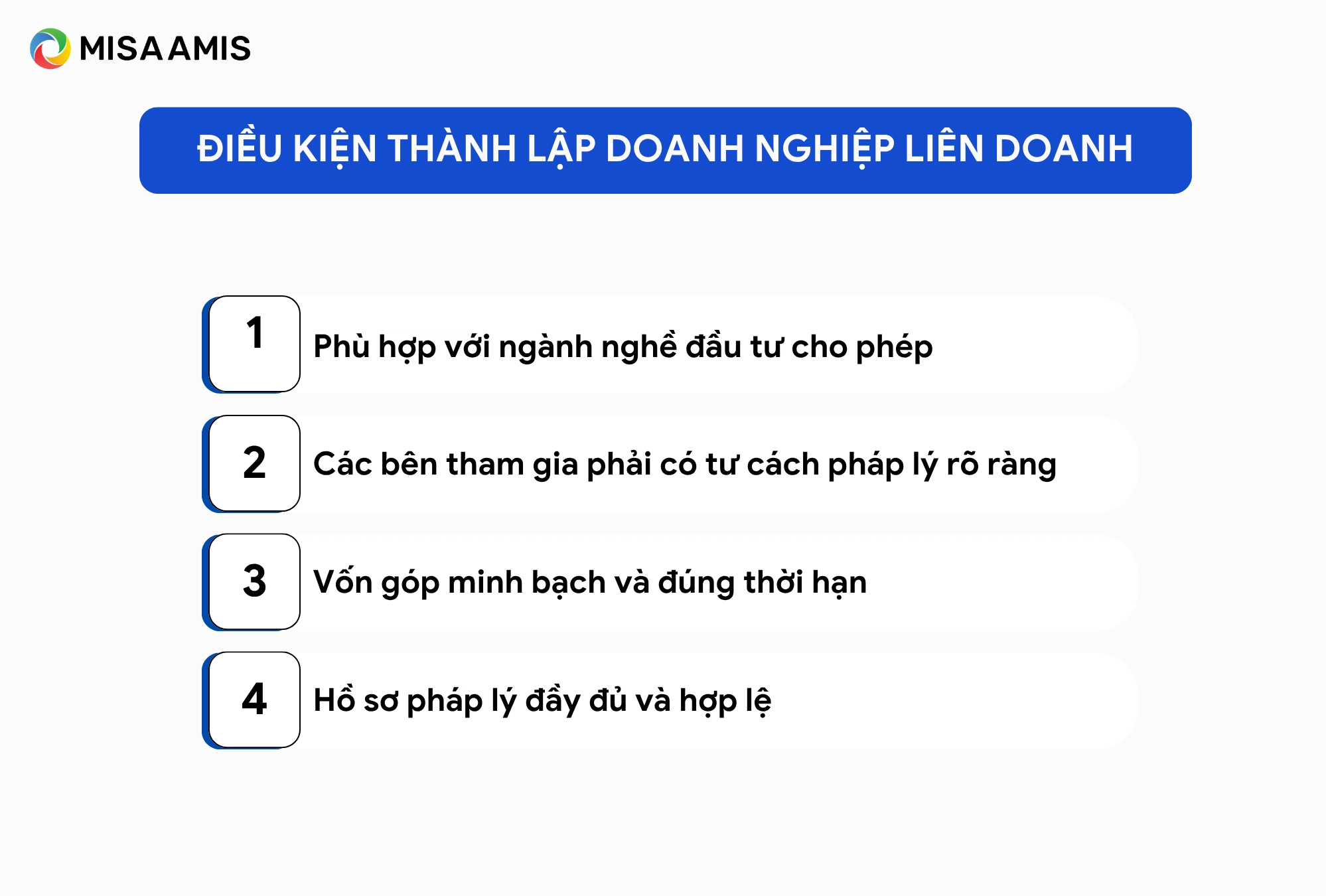Điều kiện thành lập công ty liên doanh