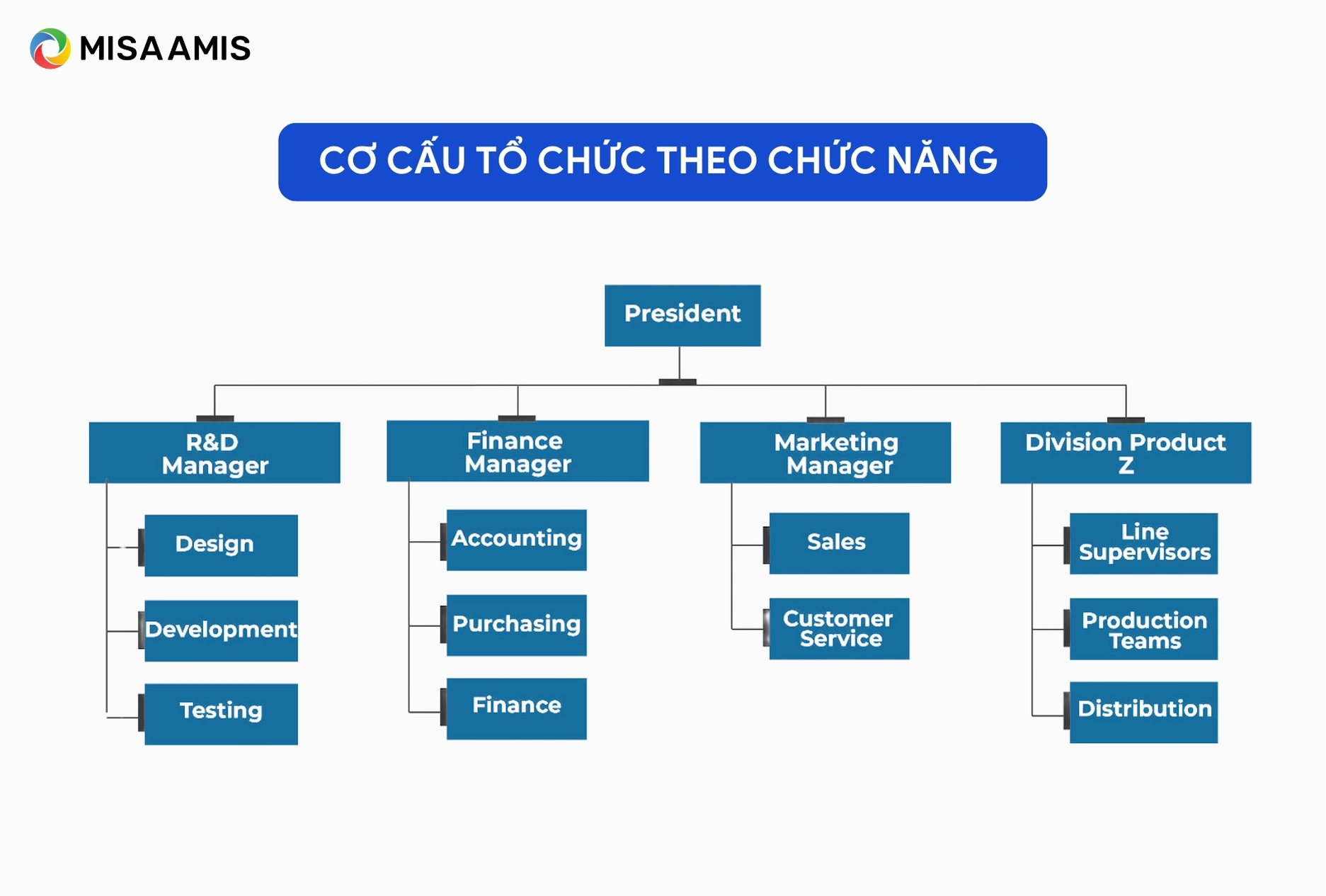 Cơ cấu tổ chức theo chức năng