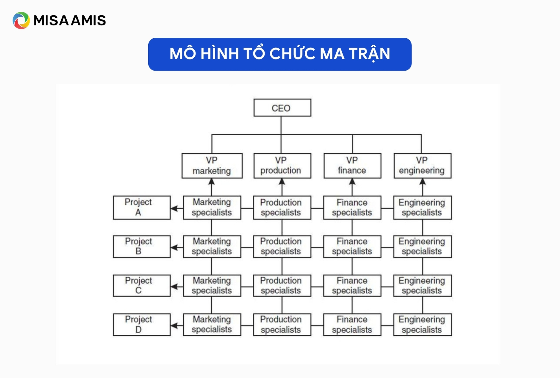 Mô hình tổ chức ma trận